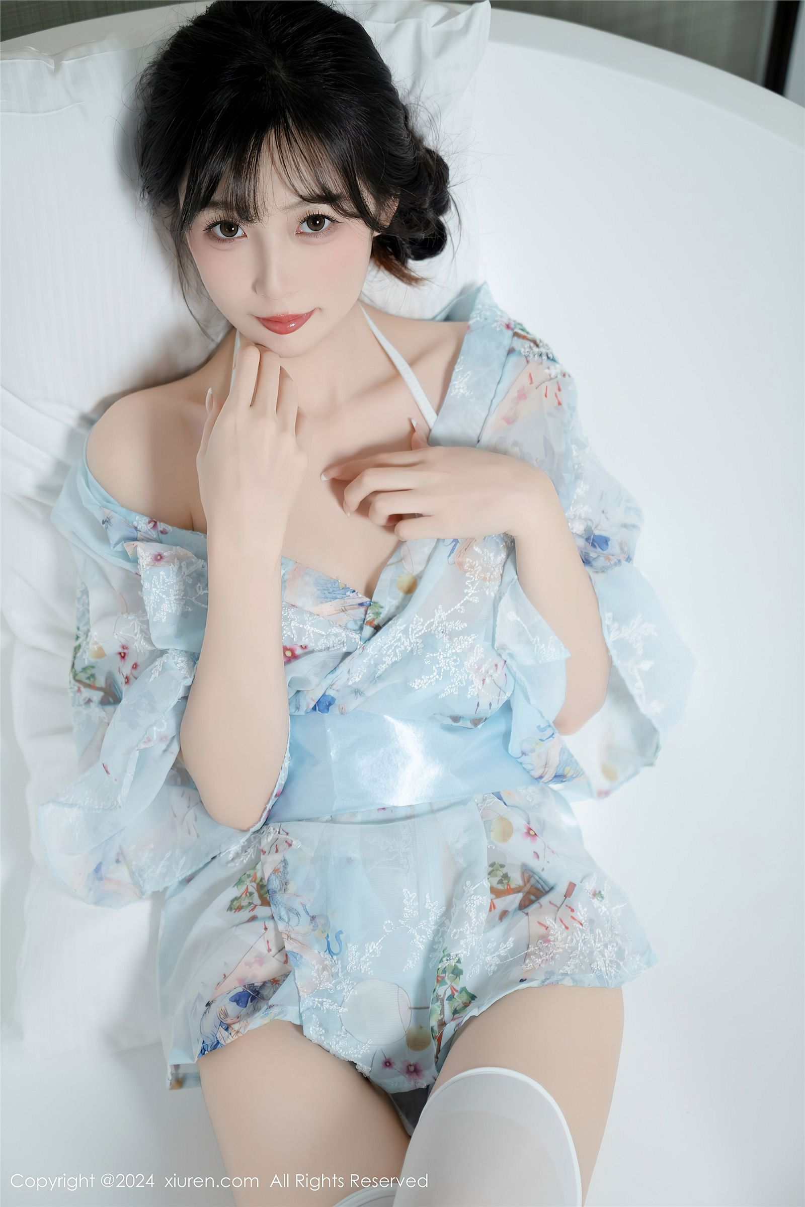 林星阑白丝丝袜写真