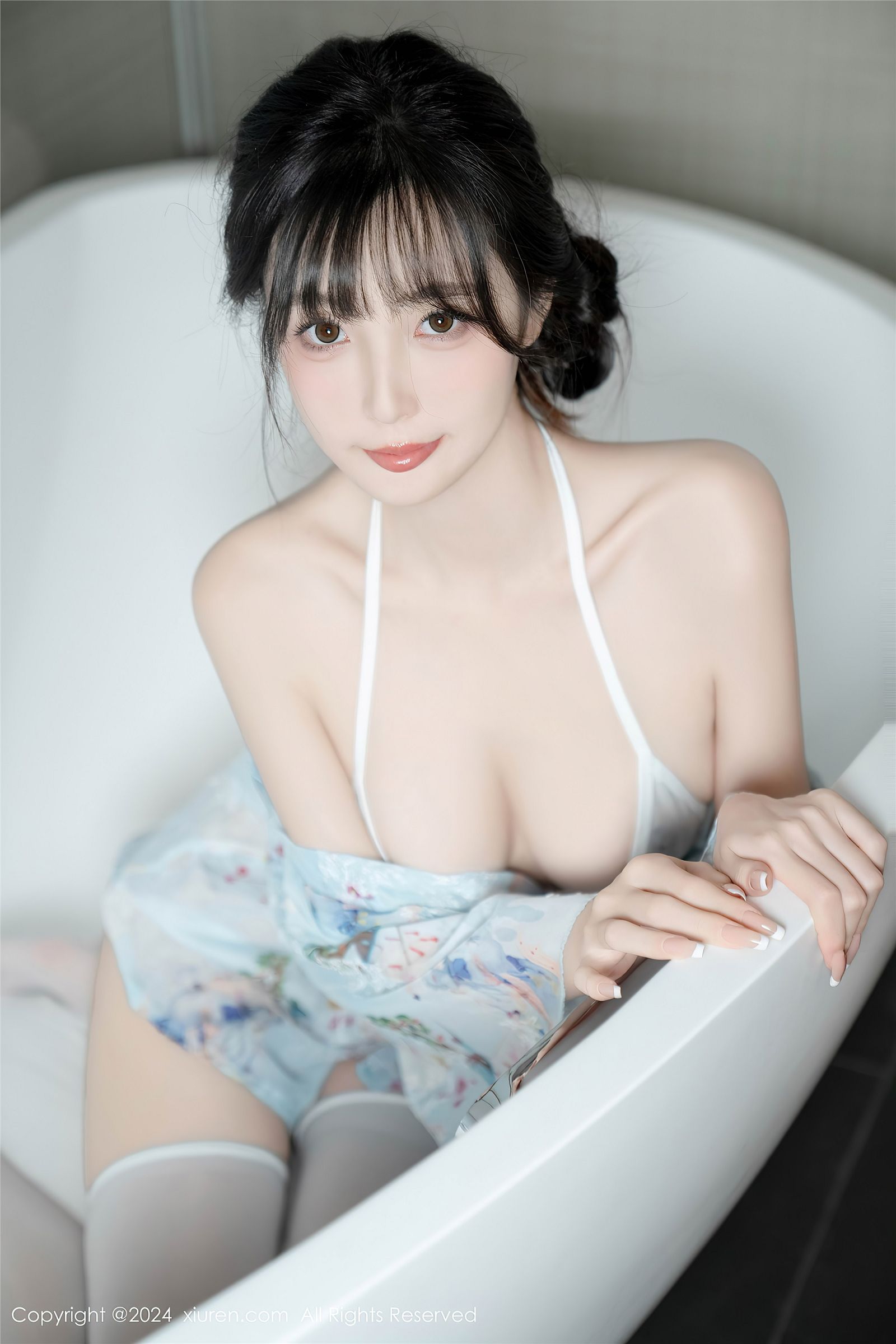 林星阑白丝丝袜写真