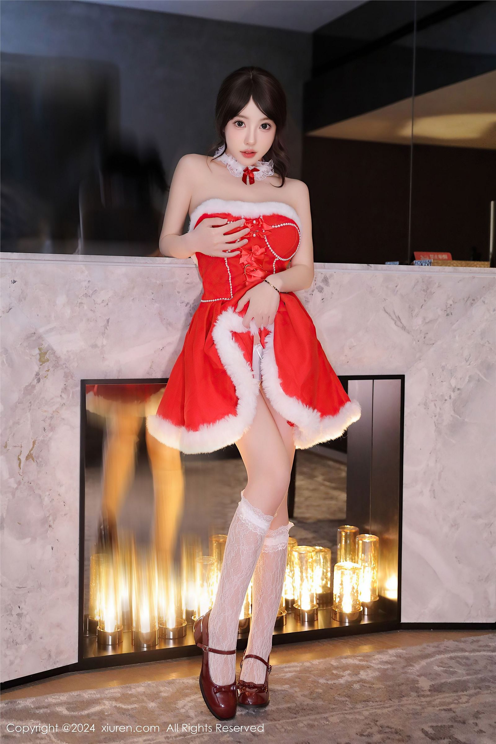 桃夭夭白丝美腿写真