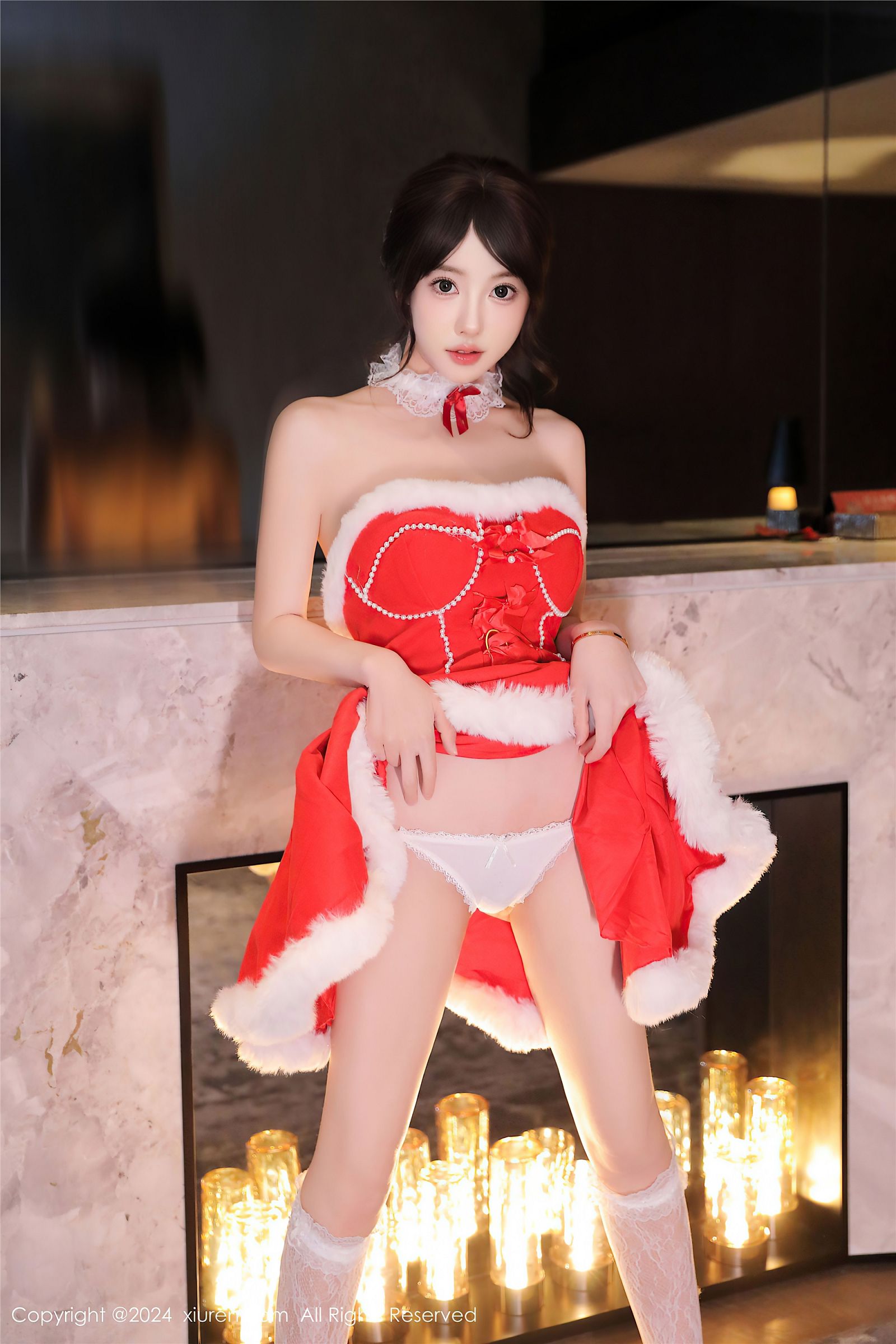 桃夭夭白丝美腿写真