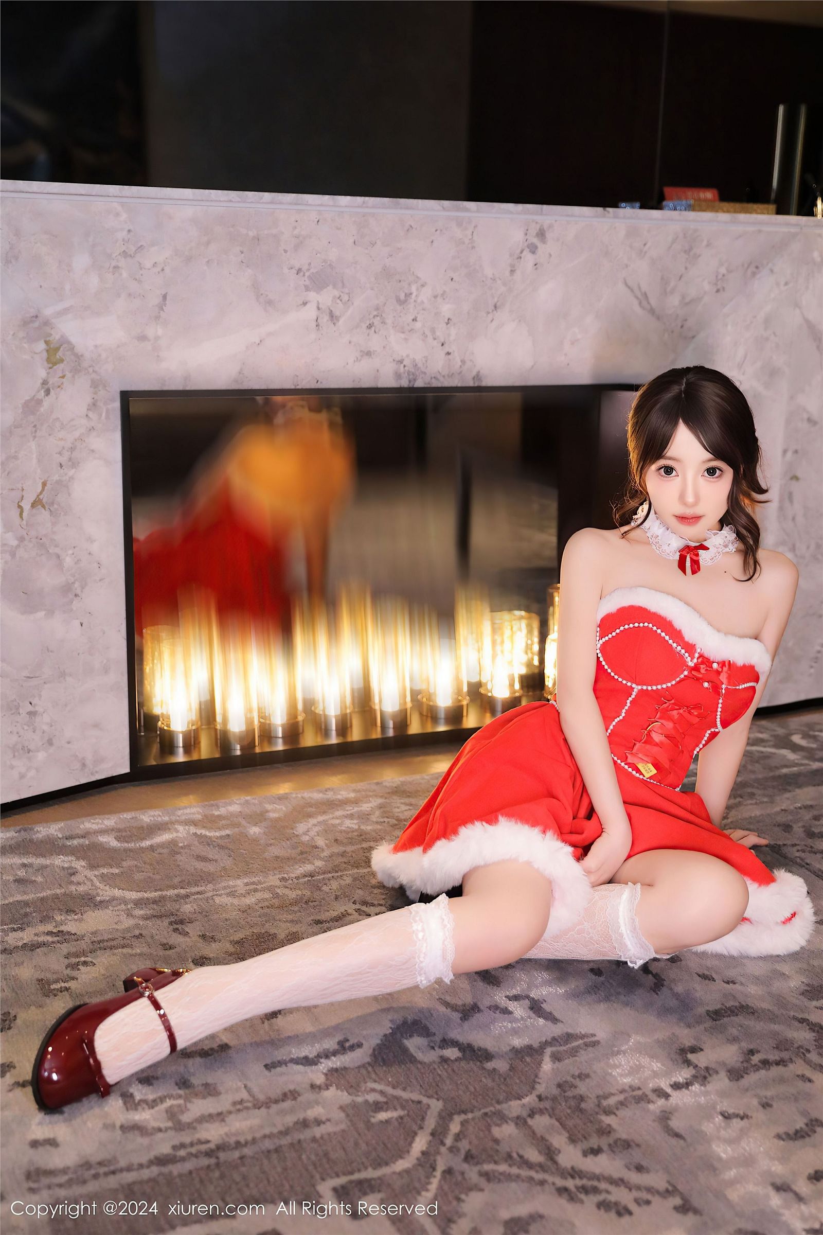 桃夭夭白丝美腿写真