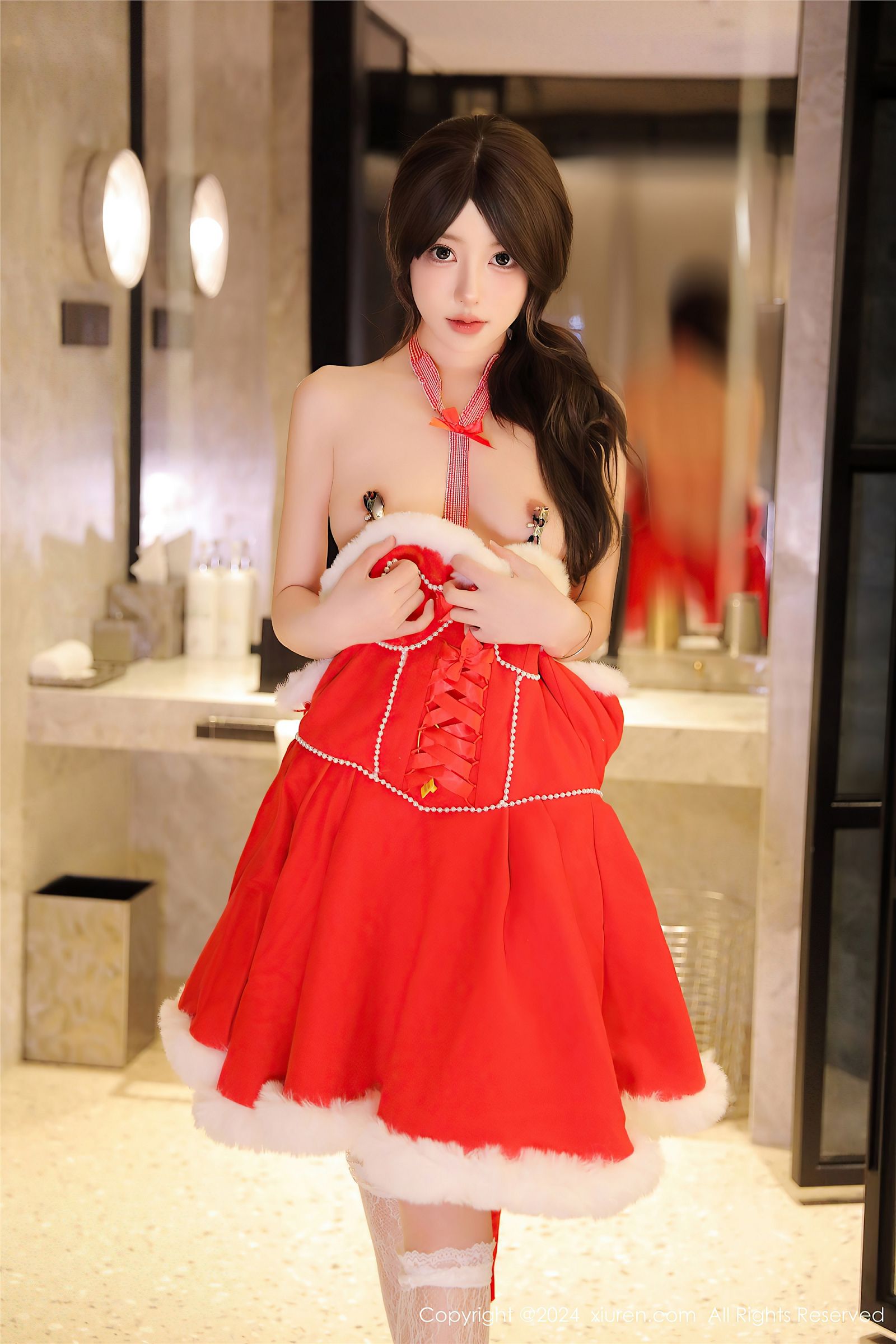 桃夭夭白丝美腿写真