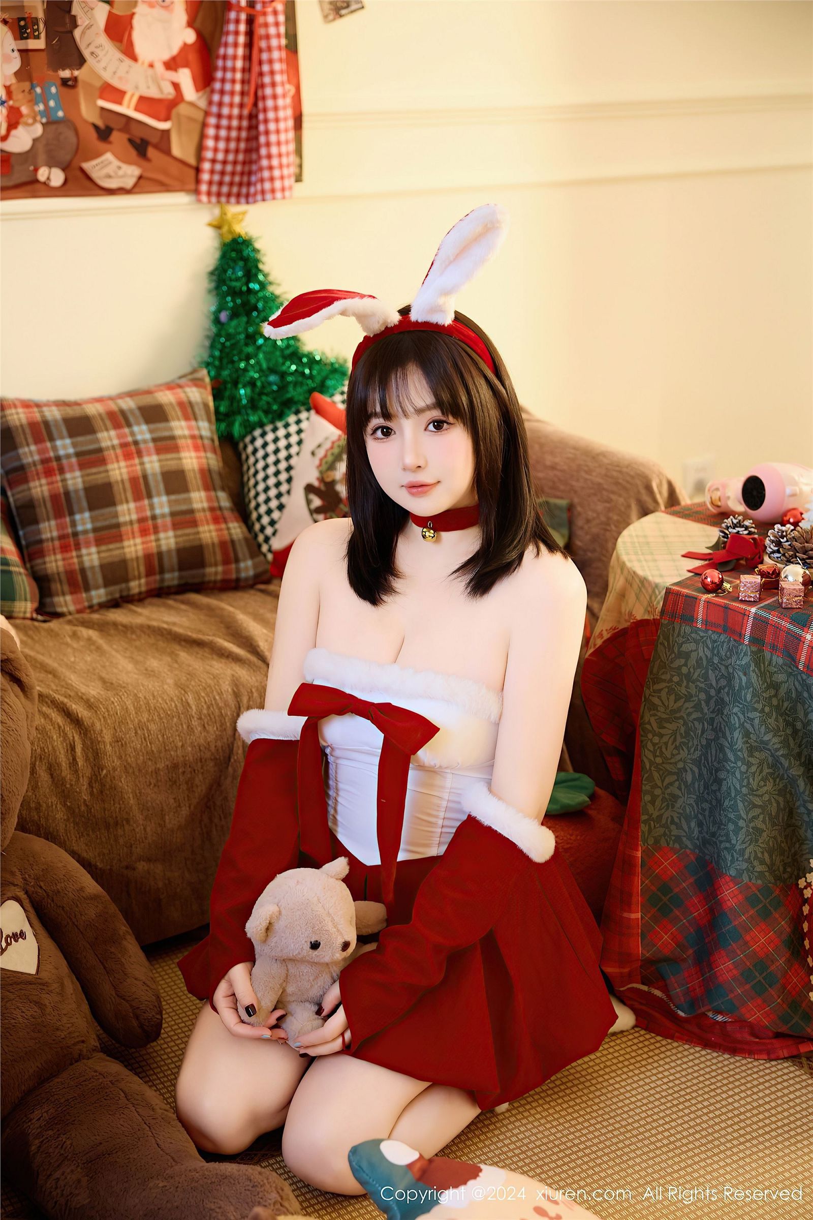 养乐多Doll性感连衣裙写真