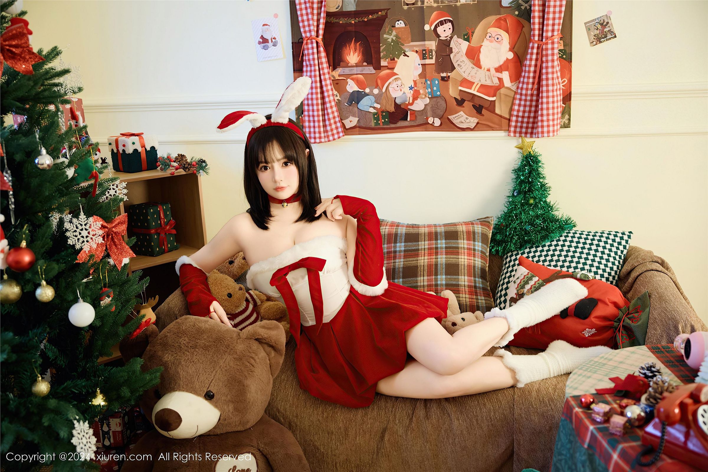 养乐多Doll性感连衣裙写真