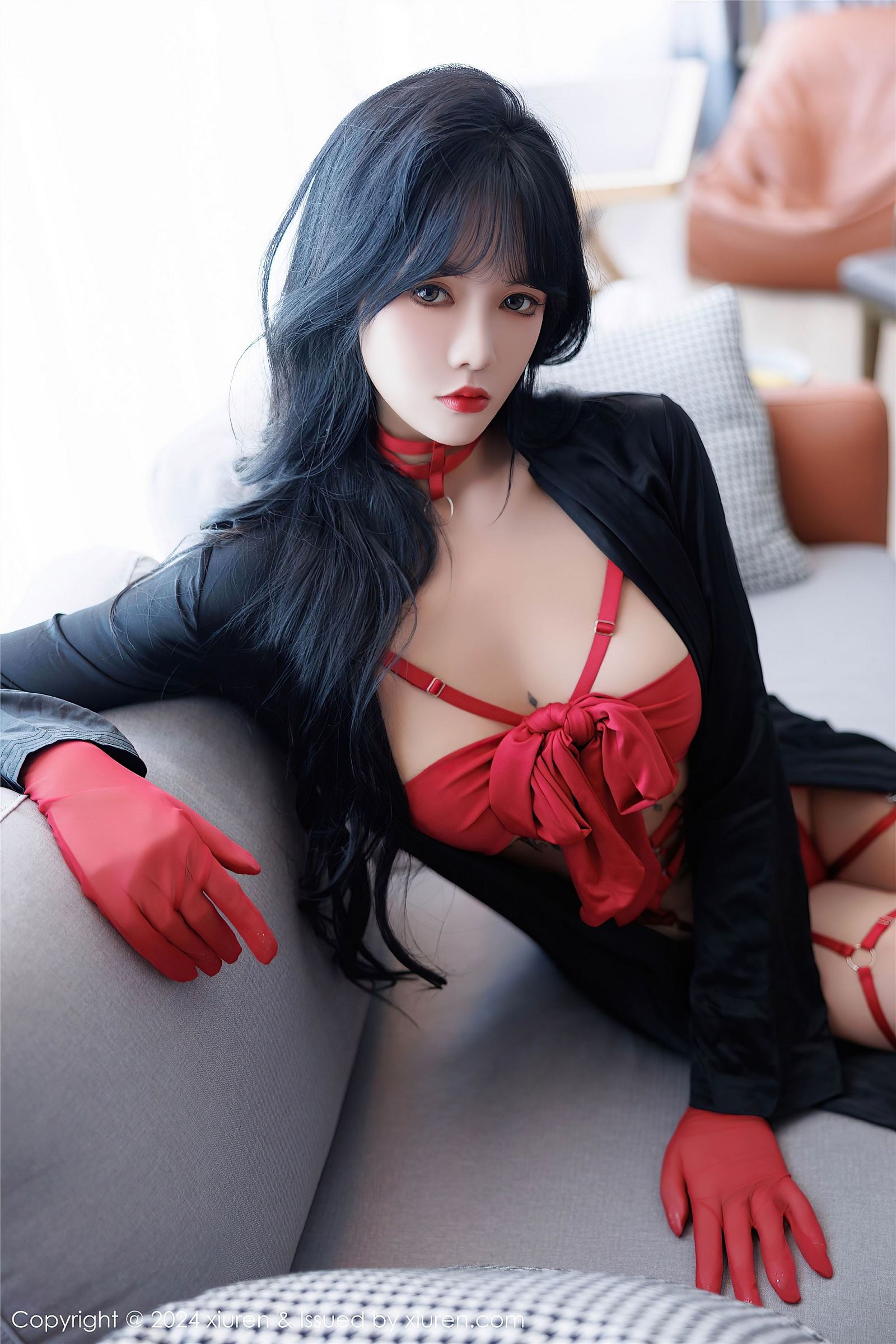 秀人网情趣内衣丝袜美女写真