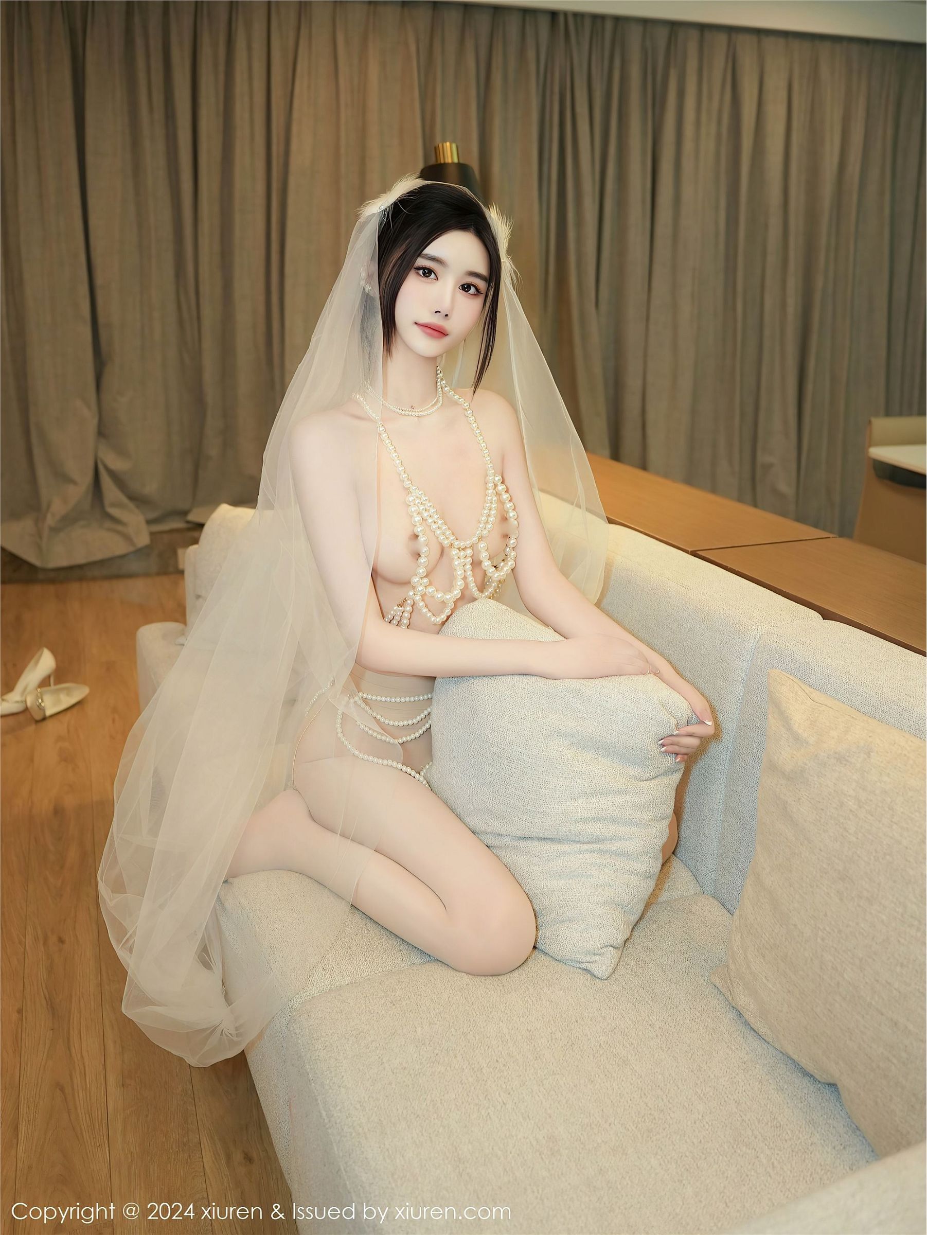 秀人网婚纱美女肉丝写真