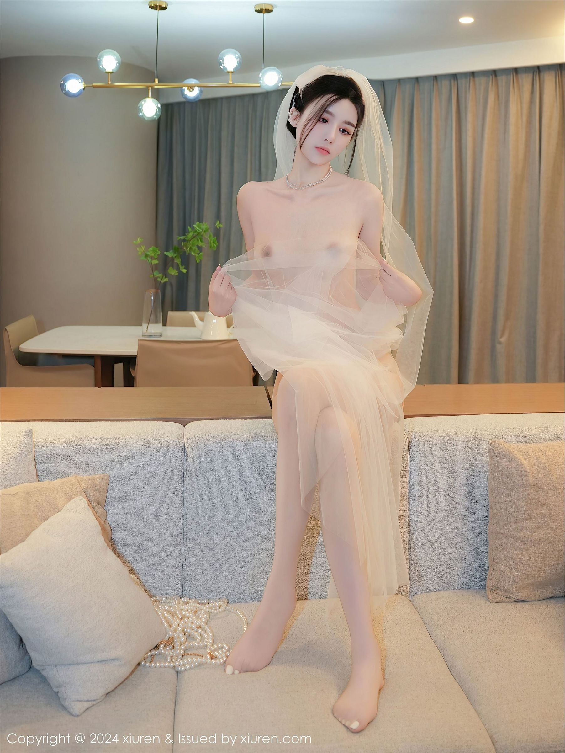 秀人网婚纱美女肉丝写真