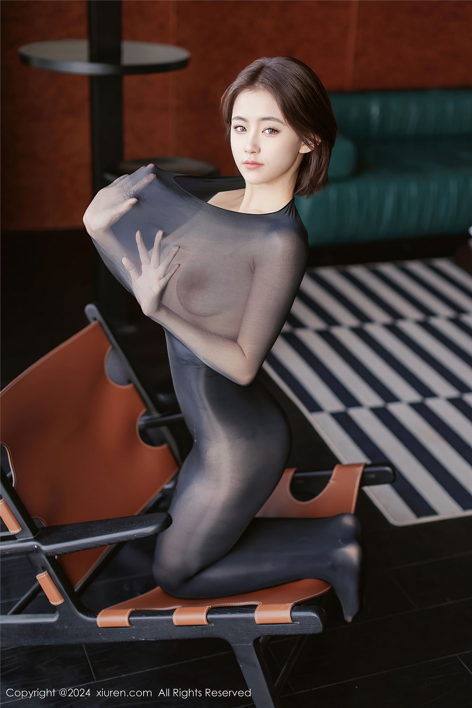 秀人网丝袜美女写真套图