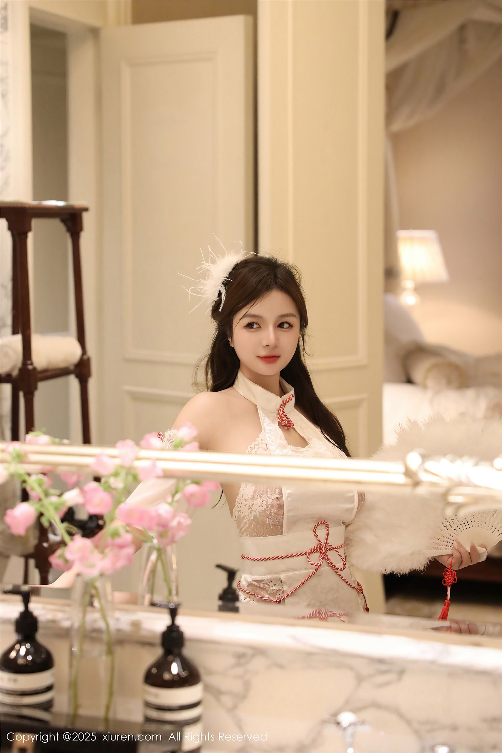旗袍美女沈思怡性感内衣写真