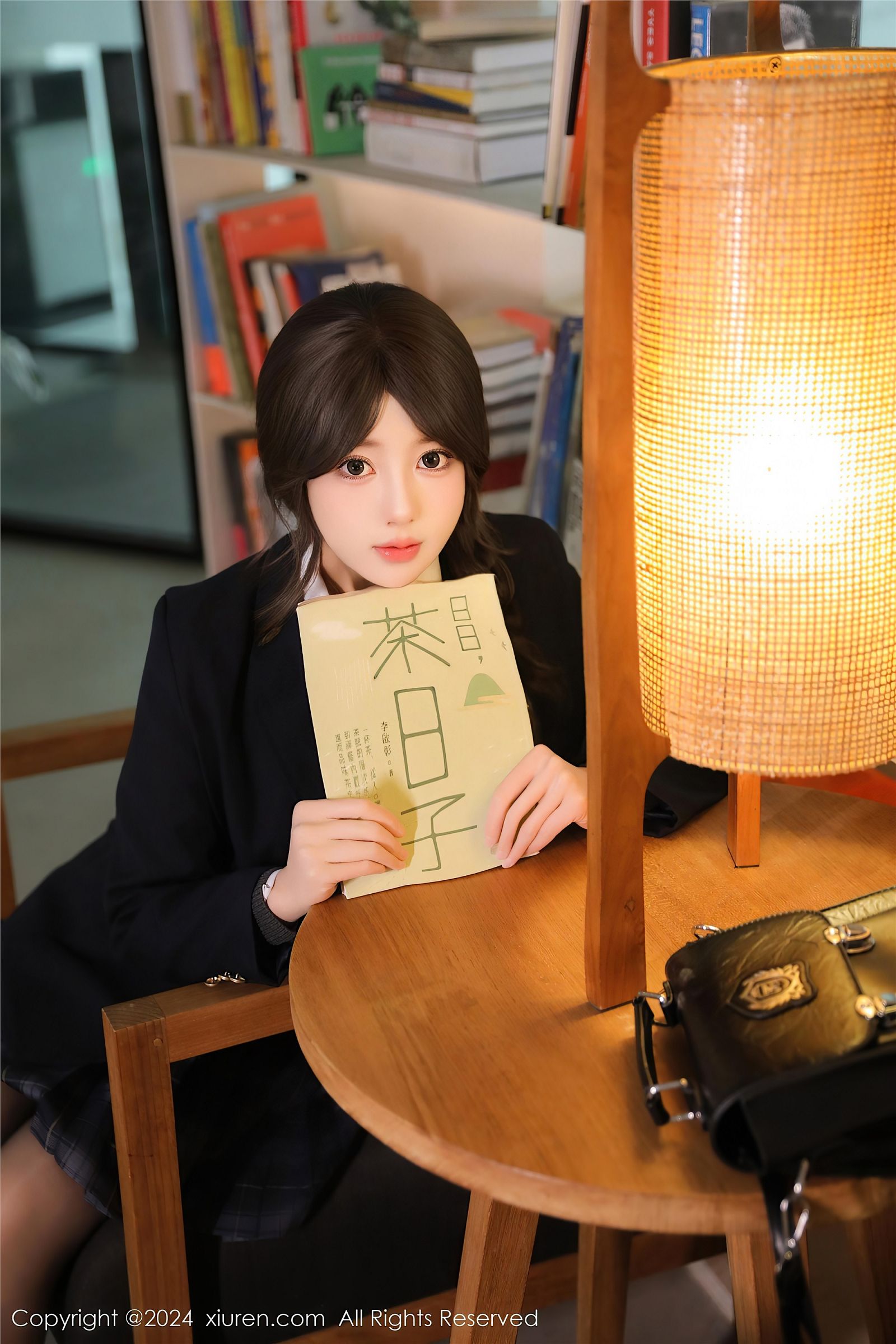 桃妖夭性感制服黑丝写真