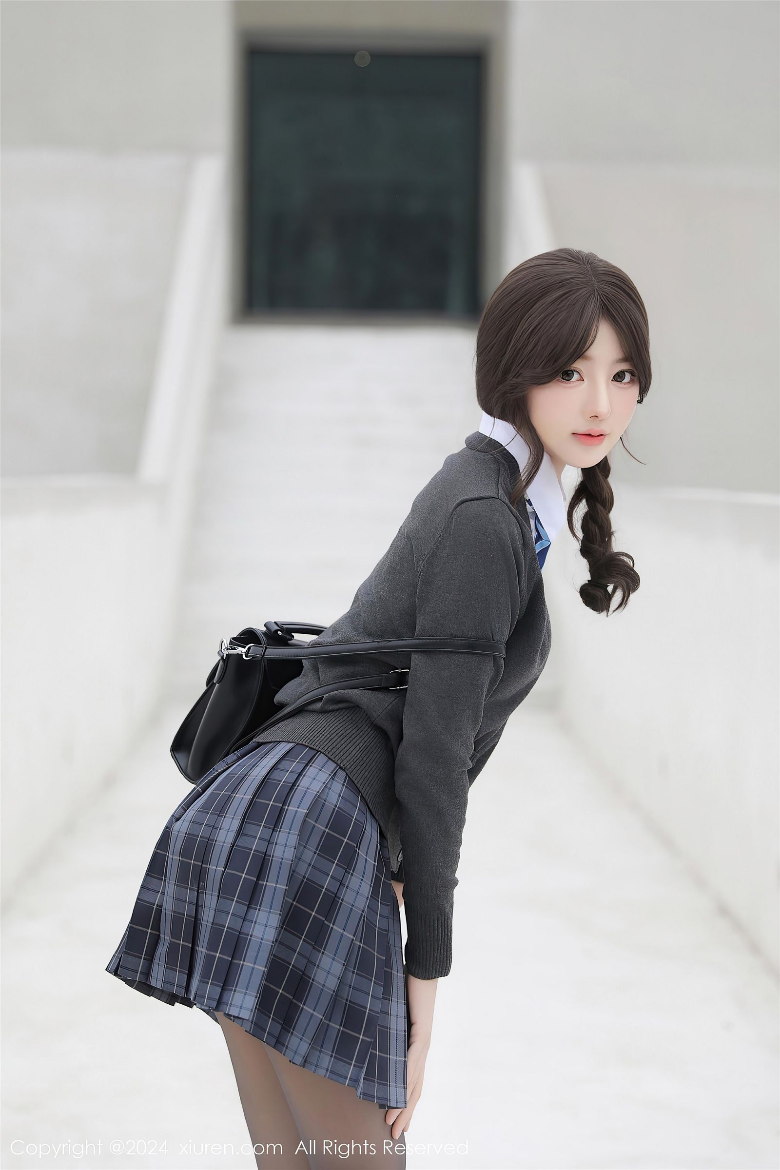 桃妖夭性感制服黑丝写真