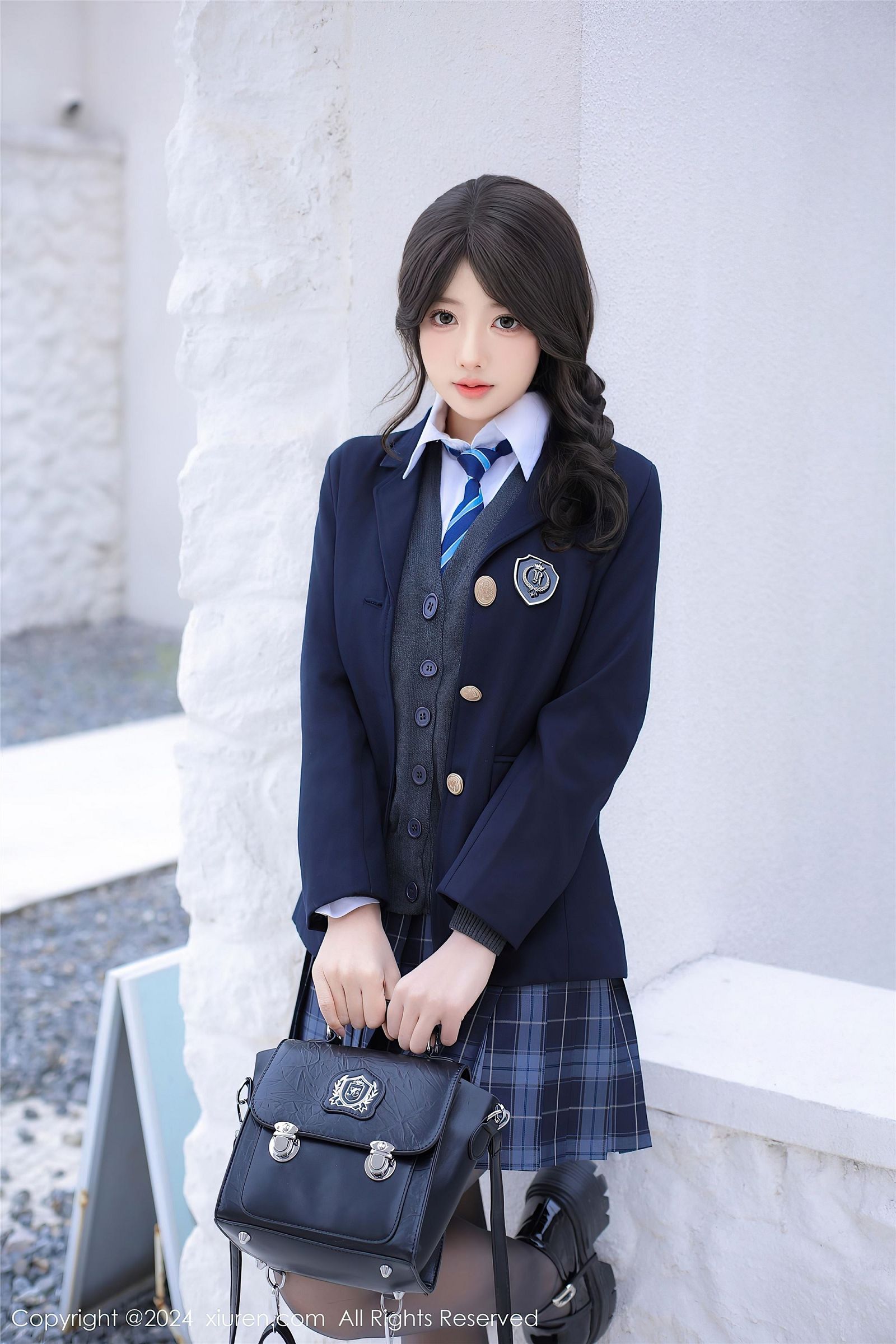 桃妖夭性感制服黑丝写真