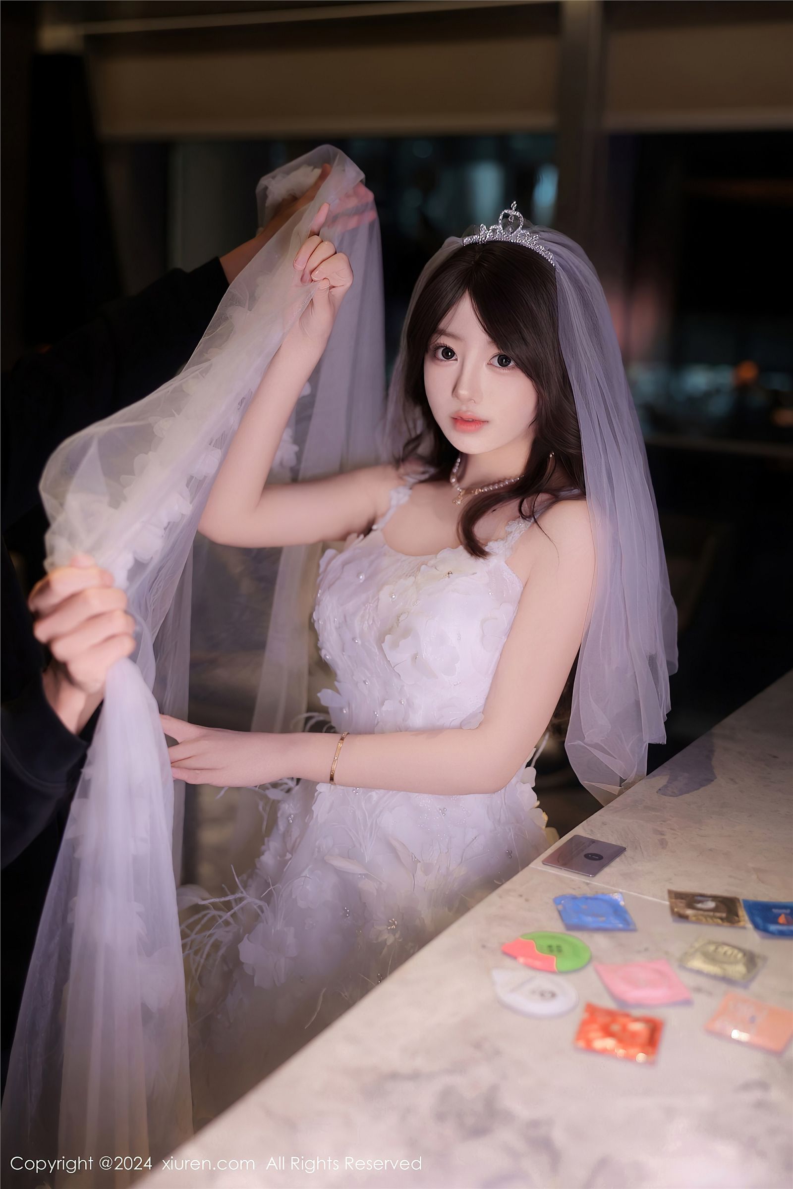 桃夭夭性感肉丝写真图片