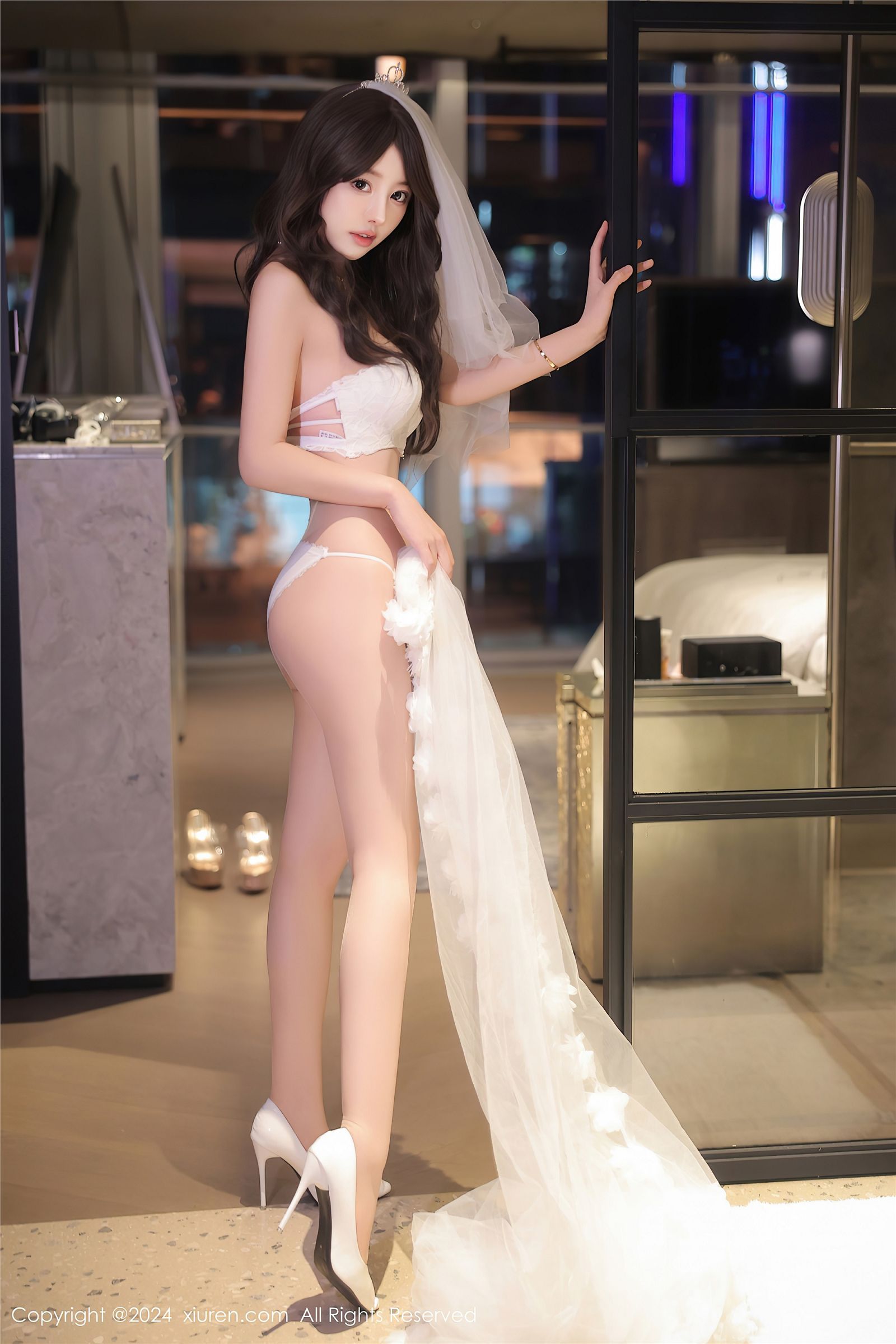 桃夭夭性感肉丝写真图片