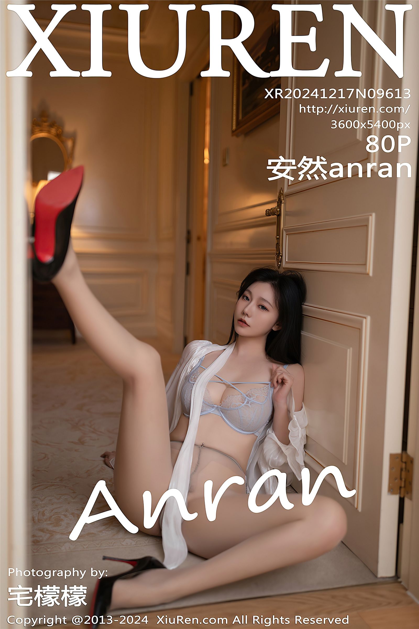 秀人网安然美腿写真图片