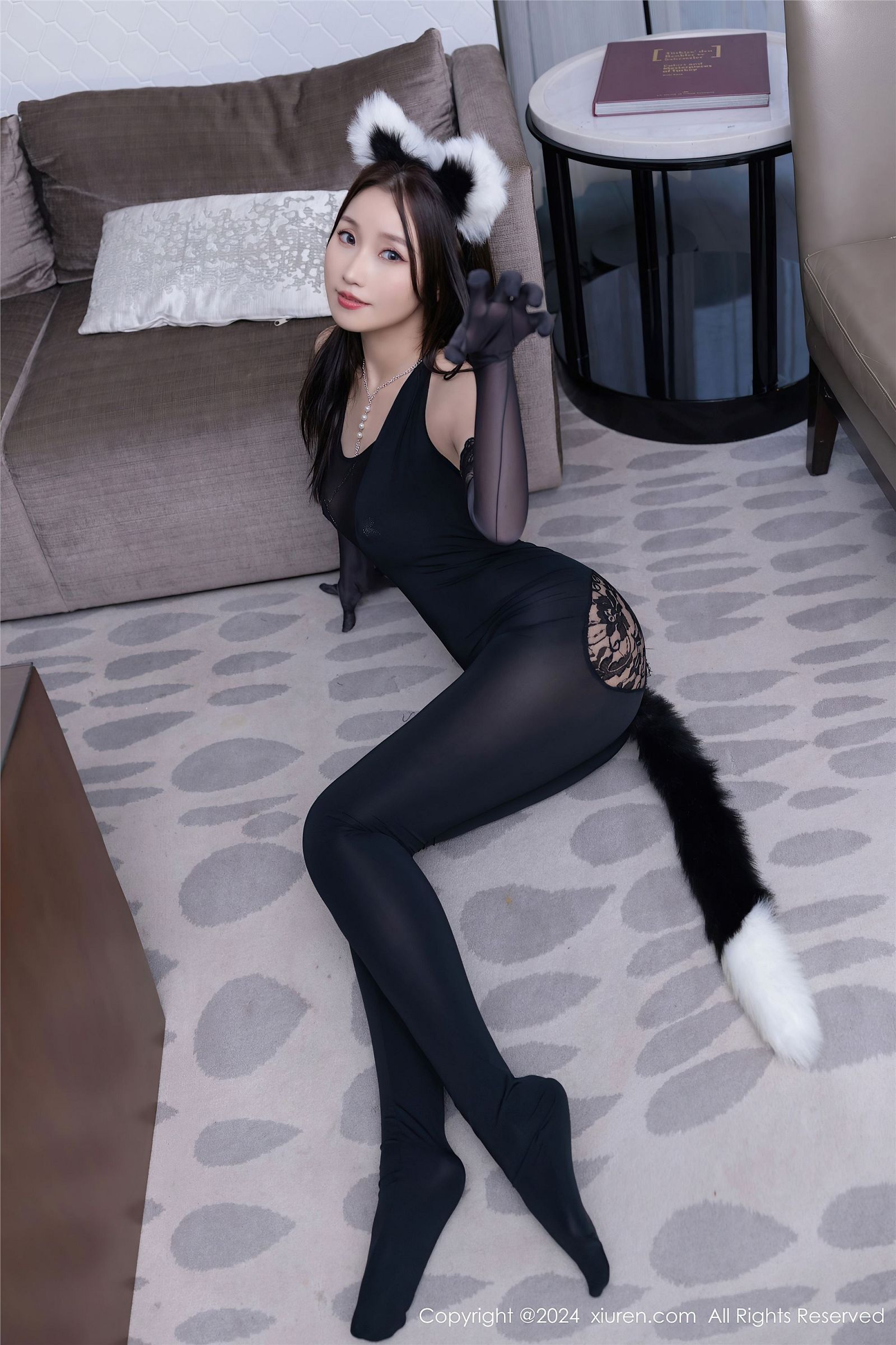 秀人网猫女写真图片
