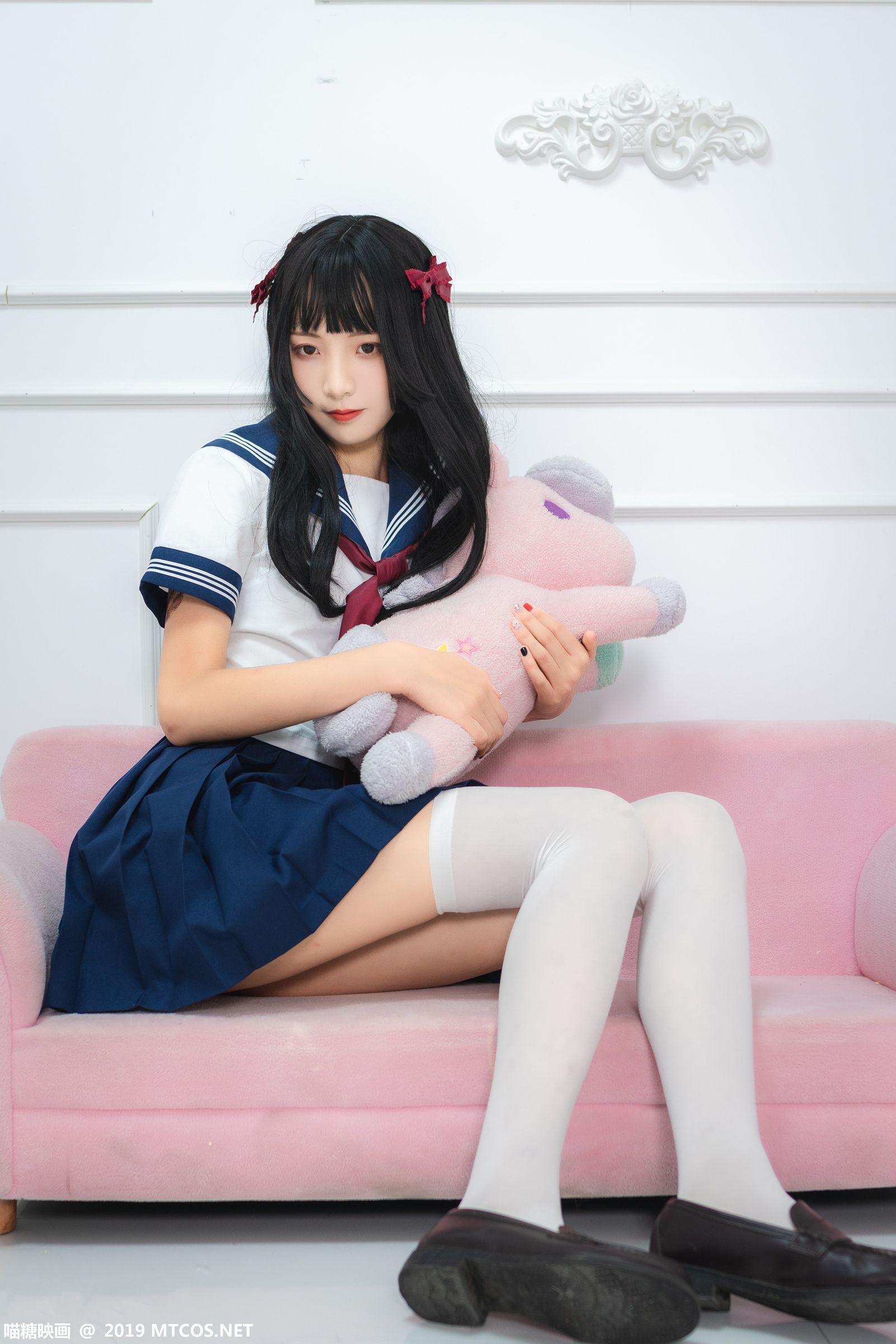 喵糖映画VOL012 蓝白水手服
