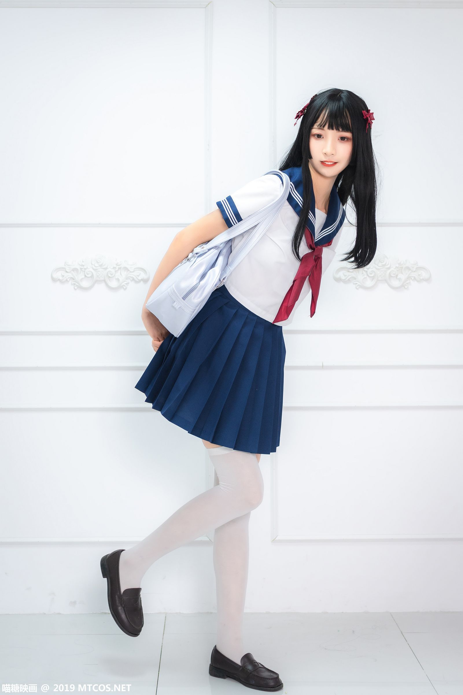 喵糖映画VOL012 蓝白水手服