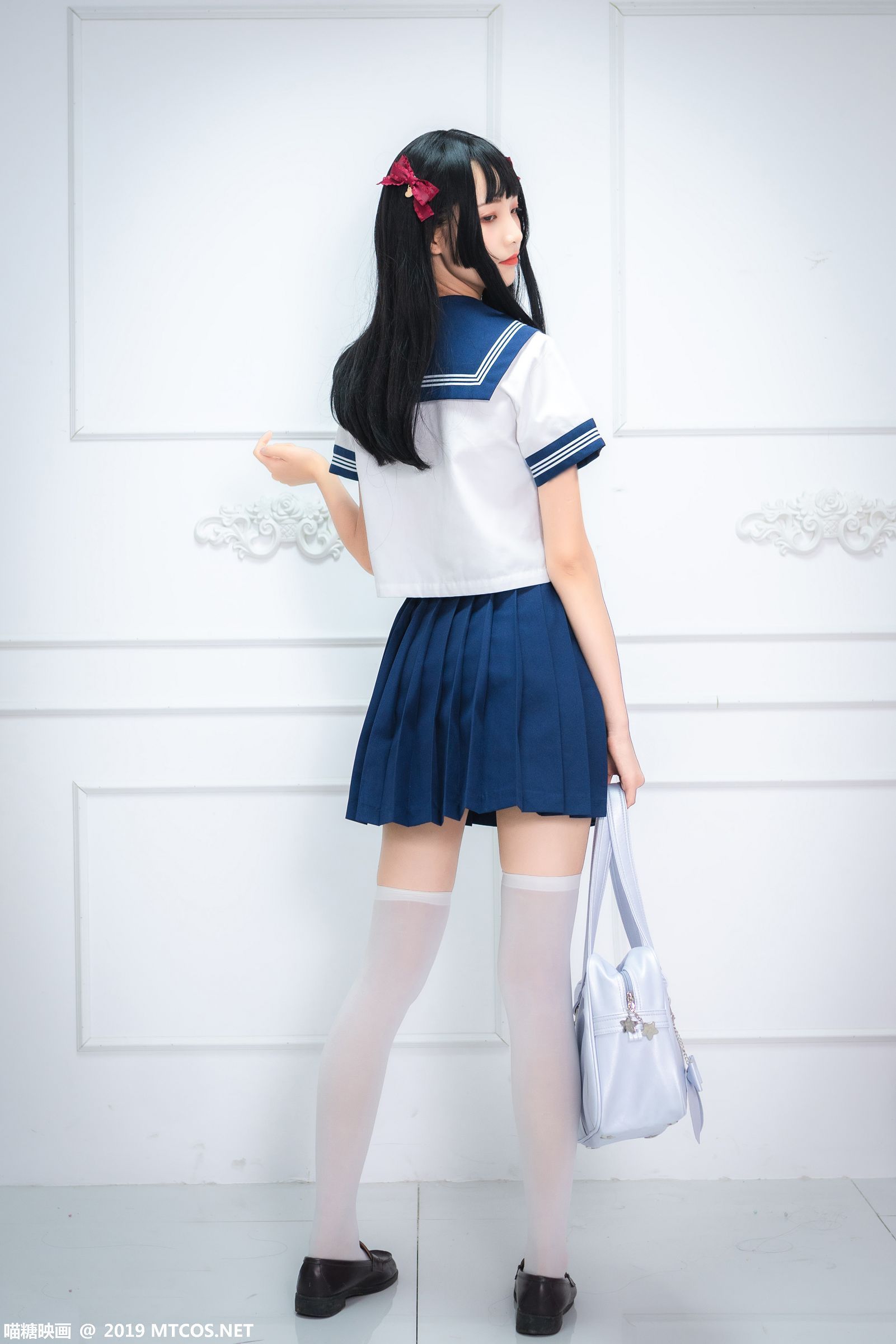 喵糖映画VOL012 蓝白水手服