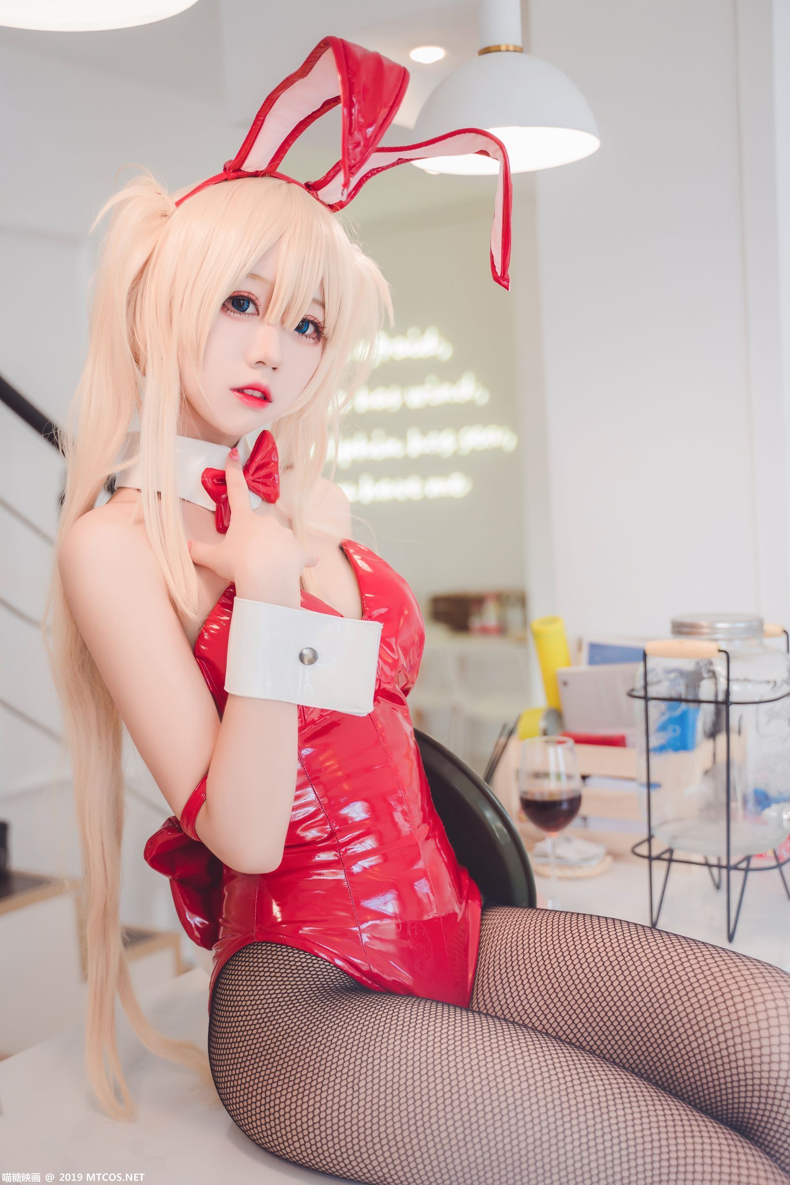 喵糖映画VOL021 猫君君_MaoJun 英梨梨兔女郎cos