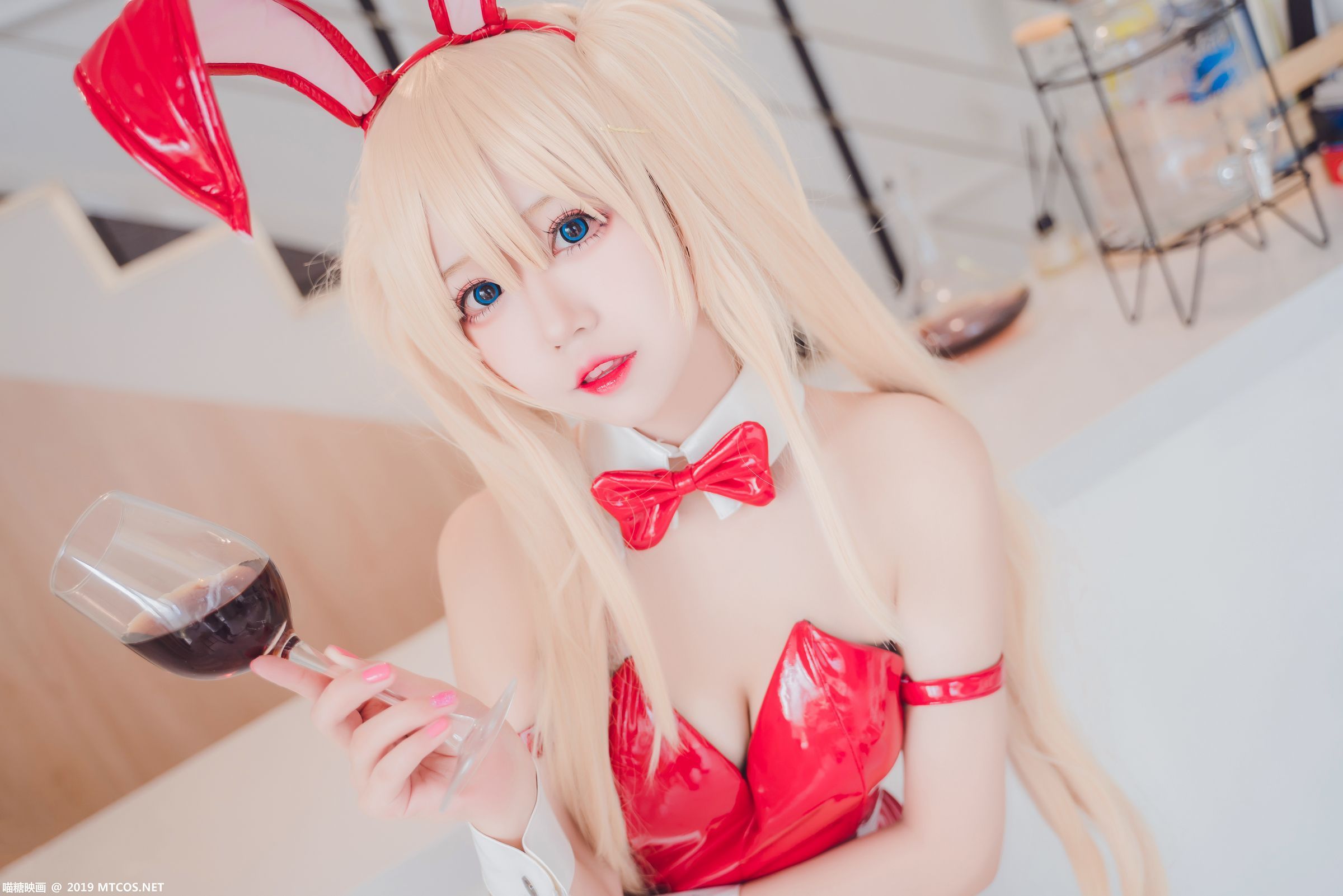 喵糖映画VOL021 猫君君_MaoJun 英梨梨兔女郎cos