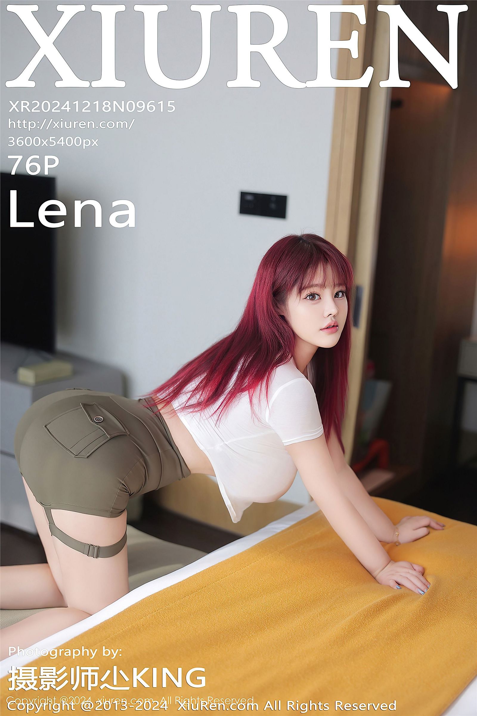 秀人网性感短裤美女写真